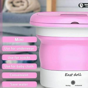 غسالة ملابس يدوية محمولة