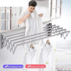 منشر الملابس يركب على الحائط