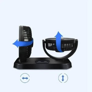مروحة USB مزدوجة